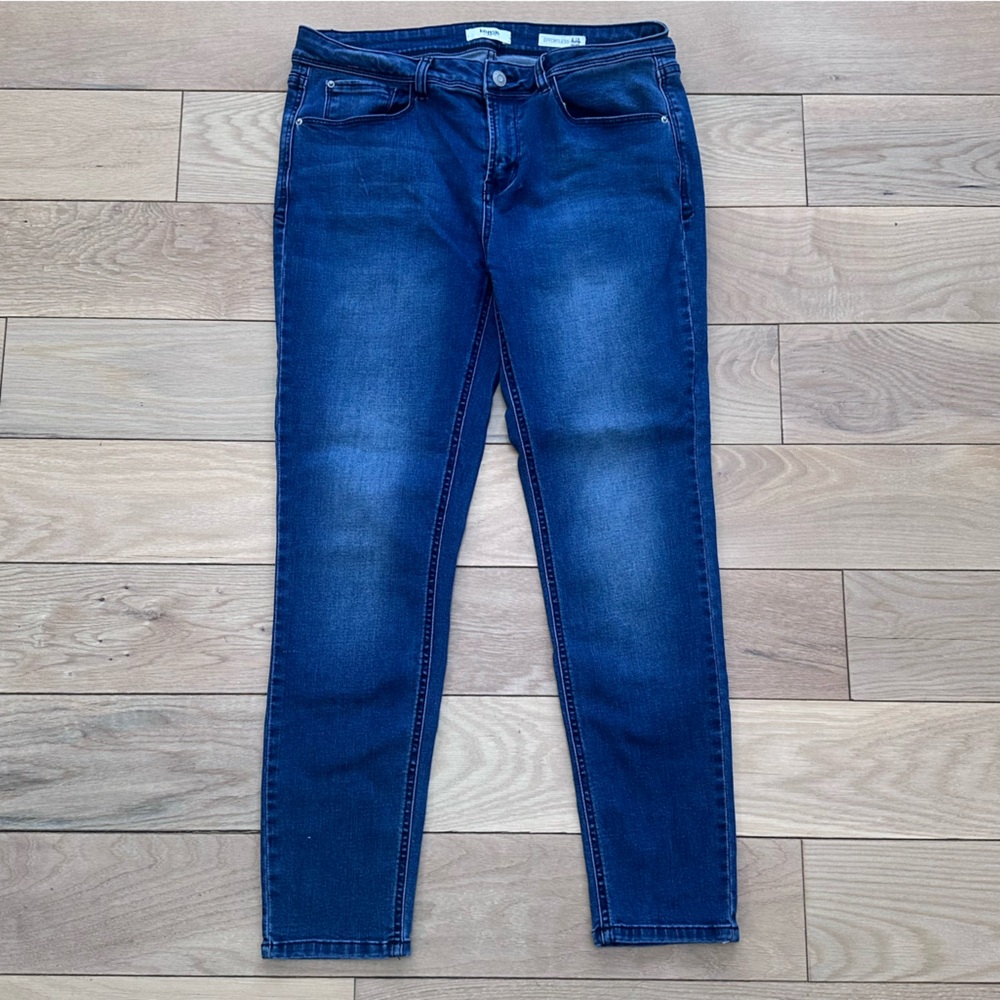 Kensie Effortless Ankle Mid Rise Jeans